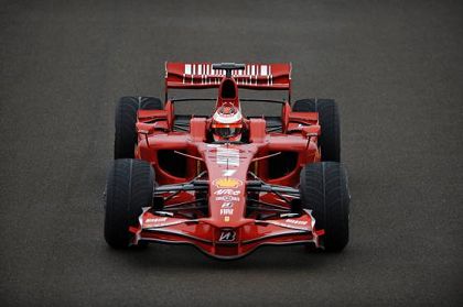 Kimi and Ferrari F108